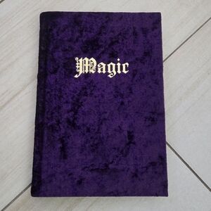 Velvet Covered Journal